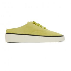 Basket Essentials Fear Of God Daim 101 Backless Vert | 05ABMJYOP
