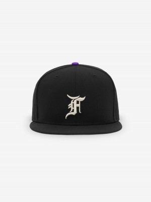 Casquette Essentials 59Fifty – Colorado Rockies Noir | 45DHTXMQJ