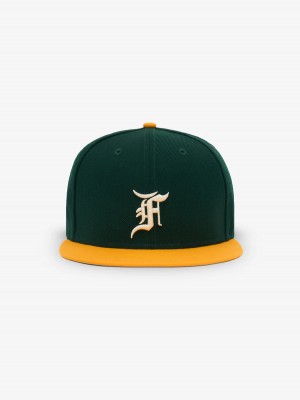 Casquette Essentials 59Fifty – Oakland A’s Vert | 57EYRTXGN