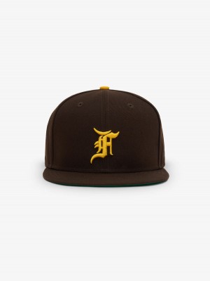 Casquette Essentials 59Fifty – San Diego Padres Marron | 83TURNZDW