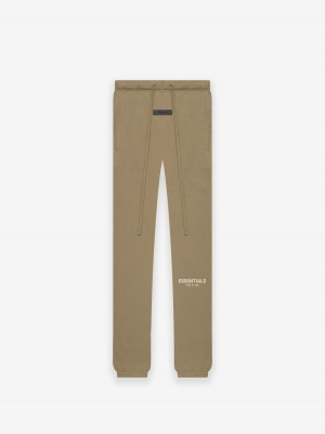 Pantalon Survêtement Essentials Fear Of God Marron | 42JWTVUIF