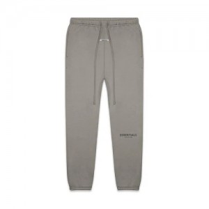 Pantalon Survêtement Essentials Fear of God Oversized Gray | 85POWKSEG