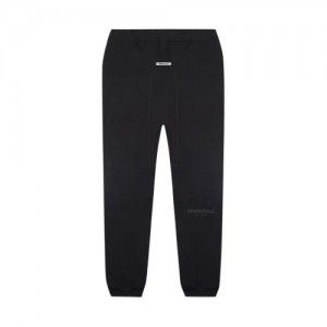 Pantalon Survêtement Essentials Fear of God Oversized Noir | 23OITKDRX
