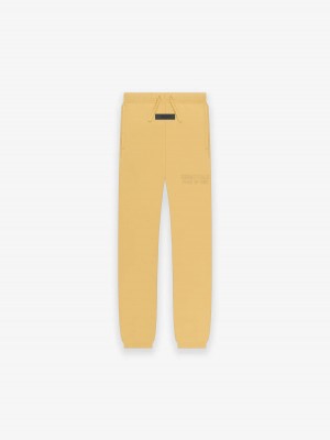 Pantalon Survêtement Essentials Light Tuscan Enfant Jaune | 06BPIVJWH