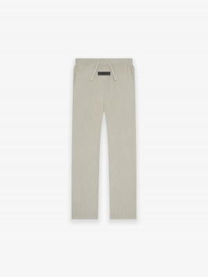 Pantalon Survêtement Essentials Relaxed Corduroy Enfant Gray | 08JIABOCN