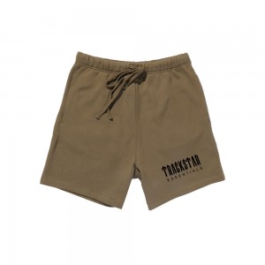 Short Essentials Trackstar London Bridge Marron Foncé | 15MULJXBQ