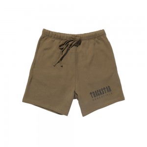 Short Essentials Trackstar London Marron Foncé | 46KVFTDIB