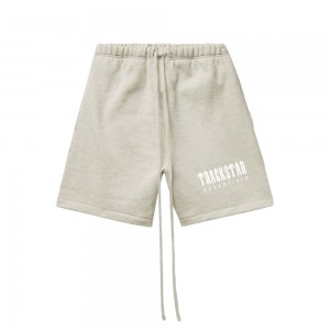 Short Essentials Trackstar Premium Grey/White | 23OQBKLMR