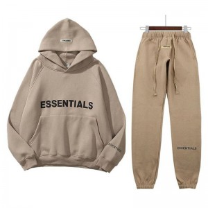 Survêtement Essentials Fear of God Oversized Beige | 81VPLFJCT