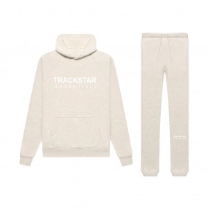 Survêtement Essentials Trackstar Comfortable Blanche | 91RHVYSBT