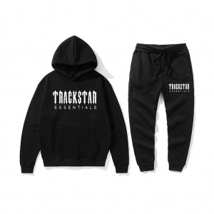 Survêtement Essentials Trackstar Gatti Noir | 75SLWENKP