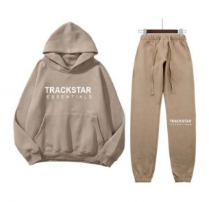 Survêtement Essentials Trackstar Logo Printed Marron | 89RVXNTOP