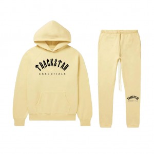 Survêtement Essentials Trackstar Logo Print Blanche | 49EVHKWFX