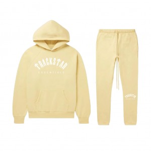Survêtement Essentials Trackstar Logo Print Blanche | 59CRLVNYQ