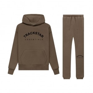Survêtement Essentials Trackstar London Bridge Marron | 80QCEGMYX