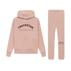 Survêtement Essentials Trackstar Oversized Comfortable Rose | 68PXITMJW