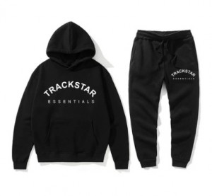 Survêtement Essentials Trackstar Premium Noir | 31TMCGOIL