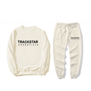 Survêtement Essentials Trackstar Premium Blanche | 96AJZPOUH