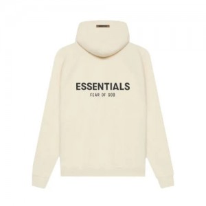 Sweat a Capuche Essentials Fear Of God Blanche | 64VMLUKFQ