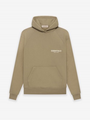 Sweat a Capuche Essentials Fear Of God Marron | 06OHLETQF