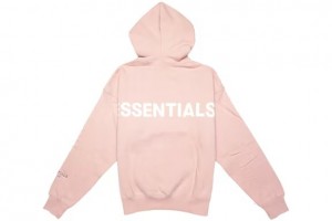 Sweat a Capuche Essentials Fear of God 3M Logo Pullover Rose | 35AZJRIKT