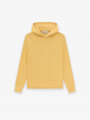 Sweat a Capuche Essentials Knit Enfant Orange | 67KHVFQWD