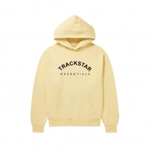 Sweat a Capuche Essentials Trackstar Cream/Black | 35DBFHPIA