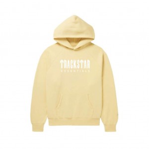 Sweat a Capuche Essentials Trackstar Mode Cream/White | 64FSZDAEH