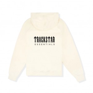 Sweat a Capuche Essentials Trackstar Mode Beige | 69HWTFEJV
