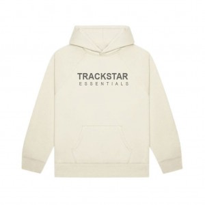 Sweat a Capuche Essentials Trackstar Regular Fit Beige | 21YTSMPFK