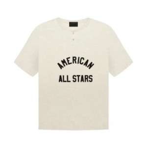 T Shirts Essentials Fear of God American All Stars Blanche | 47YVKOAFP