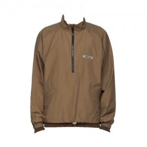 Vestes Essentials x SSENSE Half Zip Piste Marron | 05DMHNETY